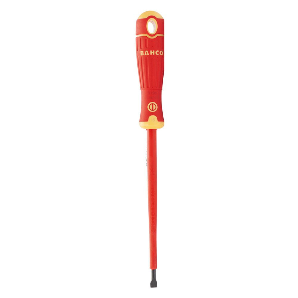 DESTORNILLADOR BAHCOFIT PUNTA PLANA AISLADO VDE 0,8 x 4,0 x 100 mm
