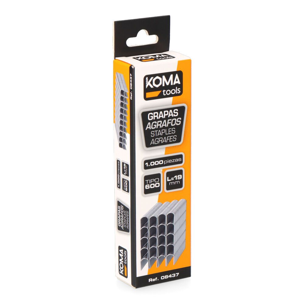 GRAPAS MULTIUSOS TIPO 600 19 mm 1000 uds