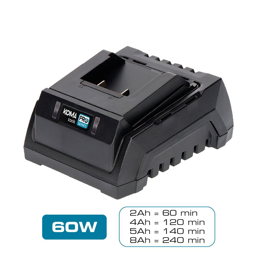 CARGADOR DE BATERÍA 20 V 60 W