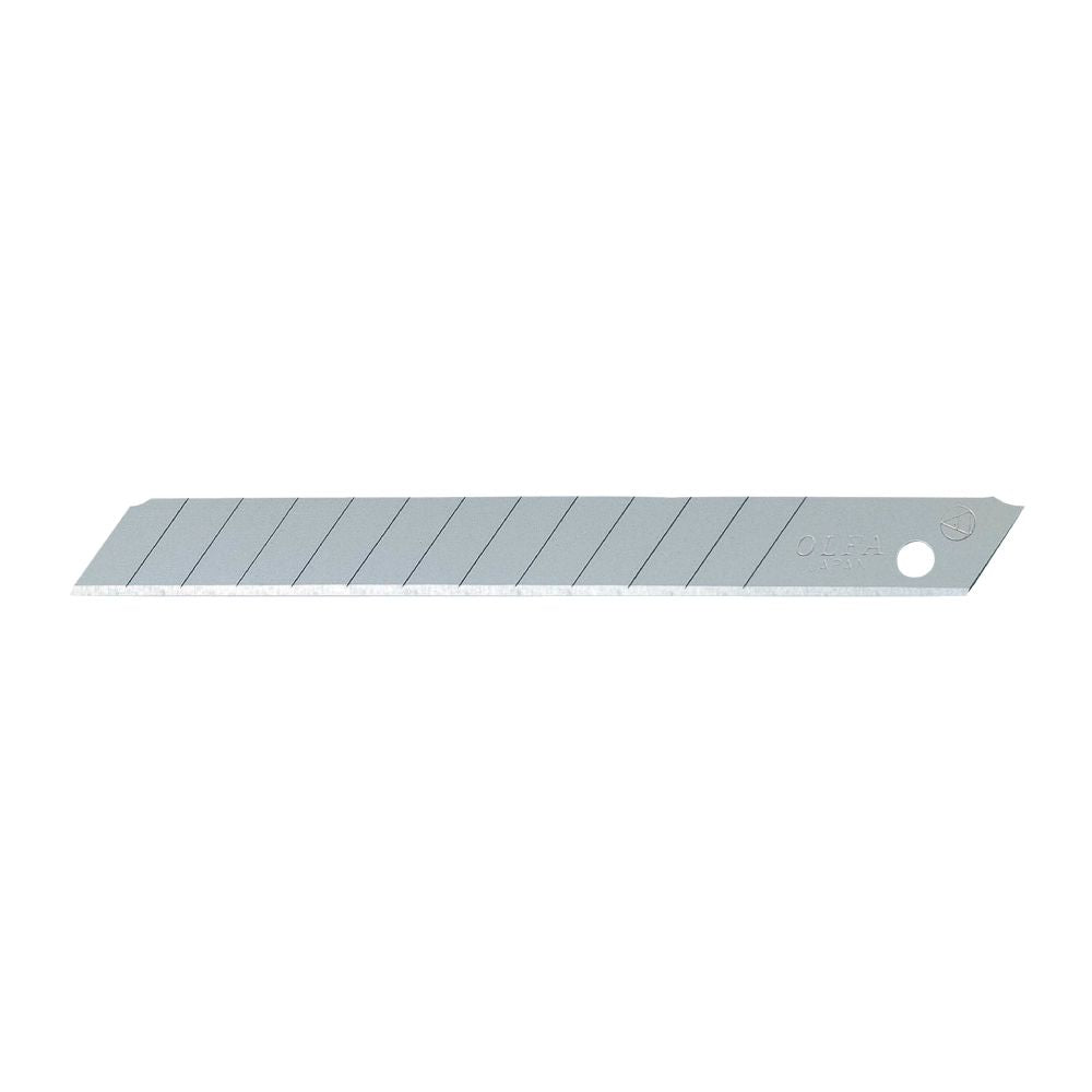 CUCHILLAS TROCEABLES PLATEADAS 9 mm, JUEGO 10 uds