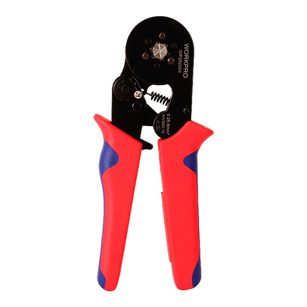 CRIMPADORA PUNTERAS ELECTRICAS, PRENSADO HEXAGONAL 175 mm, 0,25 - 06,00 mm²