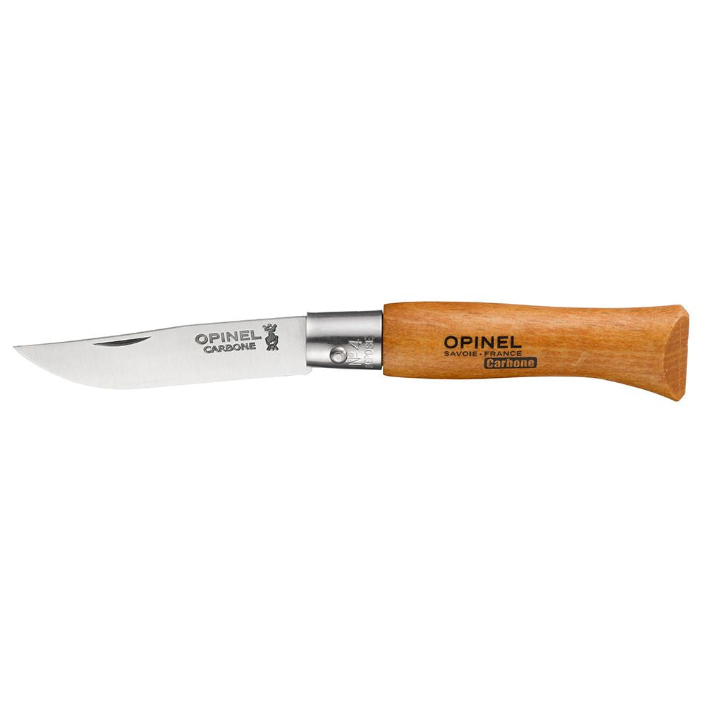 NAVAJA ACERO CARBONO Nº 4, HOJA DE 5 cm