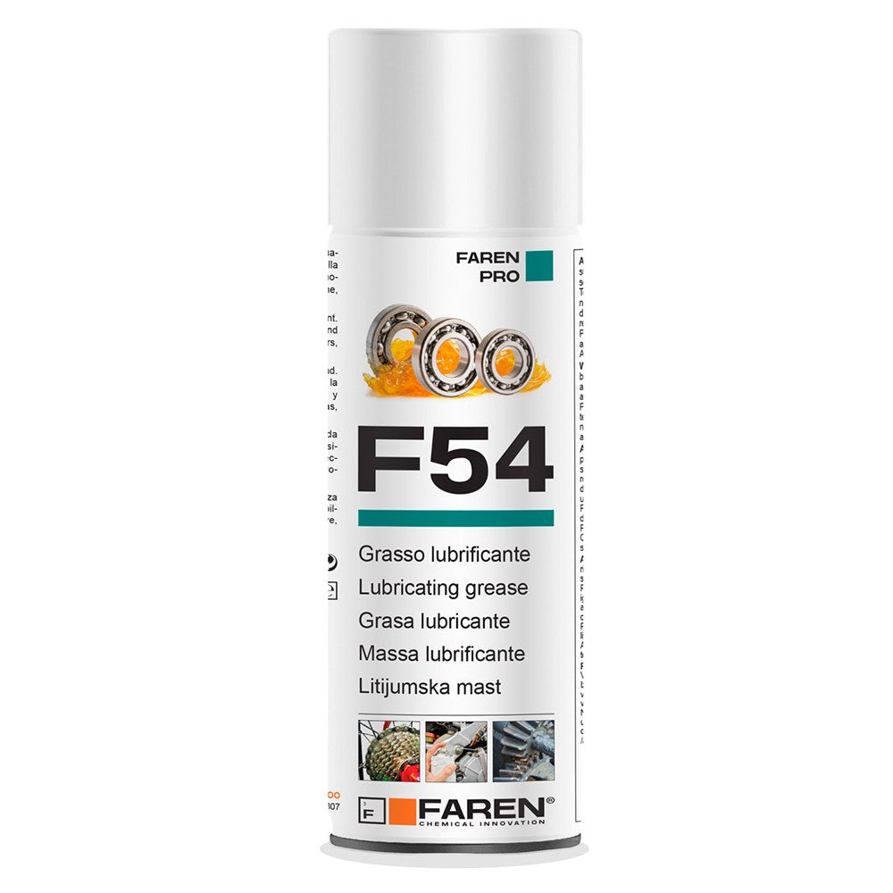 GRASA DE LITIO LUBRICANTE F54 EN SPRAY, 400 ml
