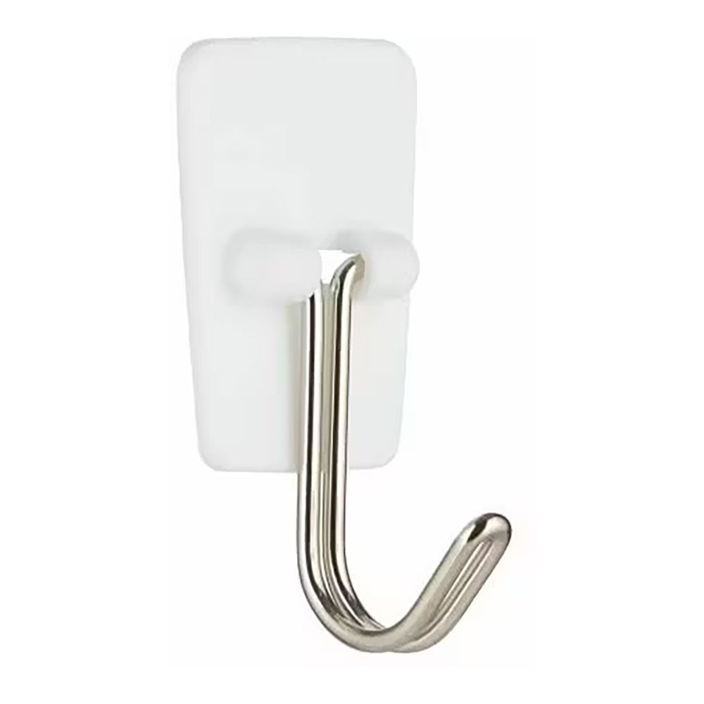 COMMAND GANCHO PUNTA DE ALAMBRE, PEQUEÑO, 19 x 41 x 19 mm, 3 uds + 4 TIRAS, MÁX 225 gr