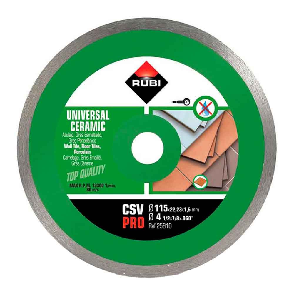 DISCO DIAMANTADO CSV PRO Ø115 x 1,6 x 22,2 mm