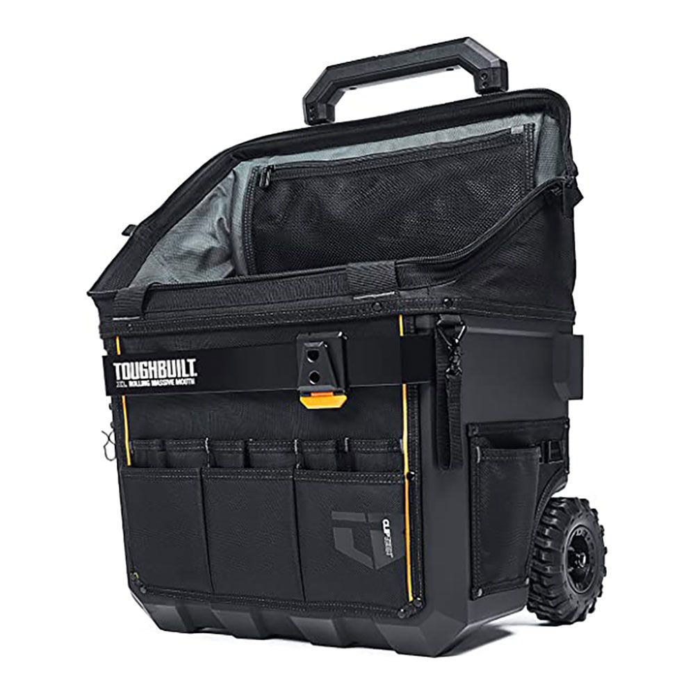 BOLSA DE HERRAMIENTAS MASSIVE MOUTH XL CON RUEDAS, CON SISTEMA CLIPTECH, 45,7 × 35,5 x 49,5 cm