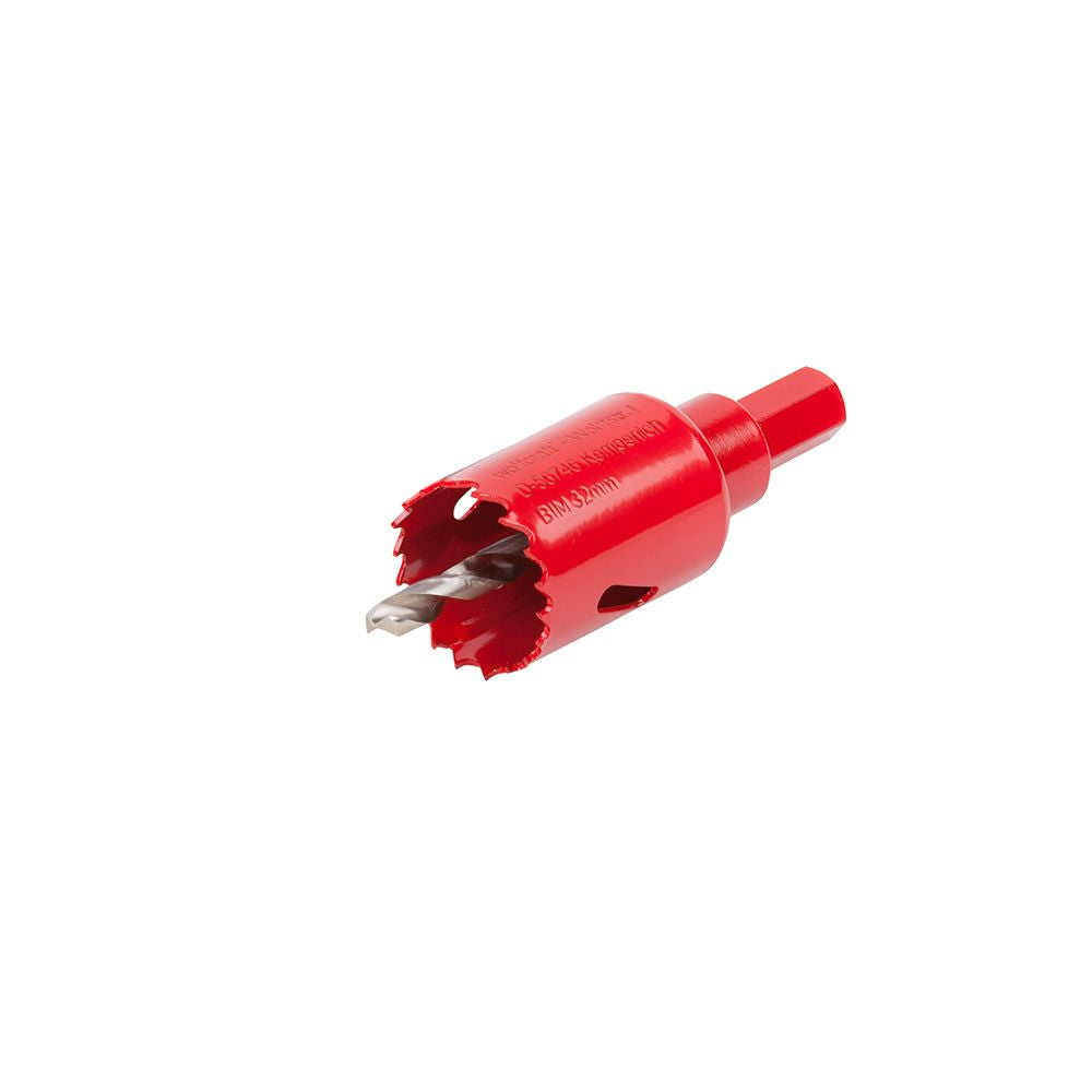 SIERRA DE CORONA BIMETAL COMPLETO CON ADAPTADOR Y BROCA PILOTO Ø32 mm