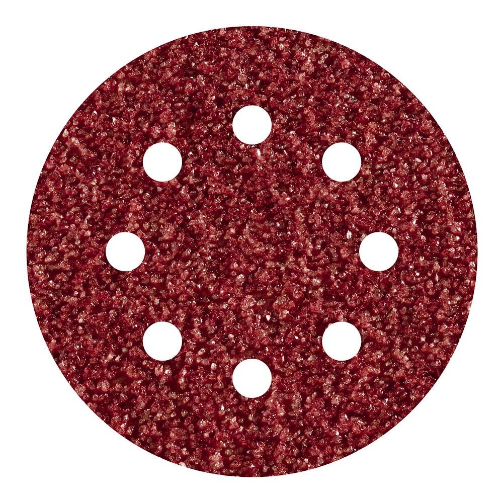 DISCOS ADHESIVOS DE LIJAR CORINDÓN, Ø125 mm, GRANO 60, 5 uds
