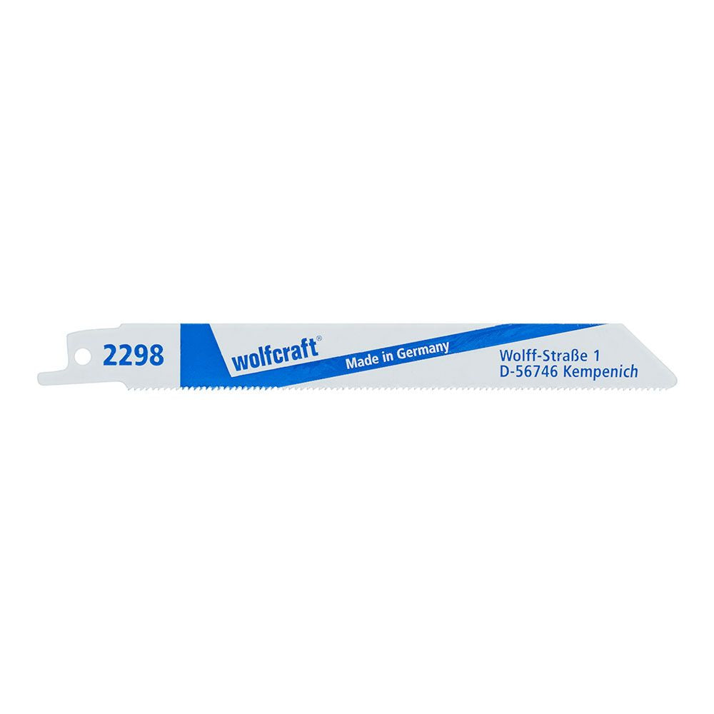 HOJAS DE SIERRA DE SABLE BIM, METAL, FINO, LONGITUD 150 mm, PACK 2 uds