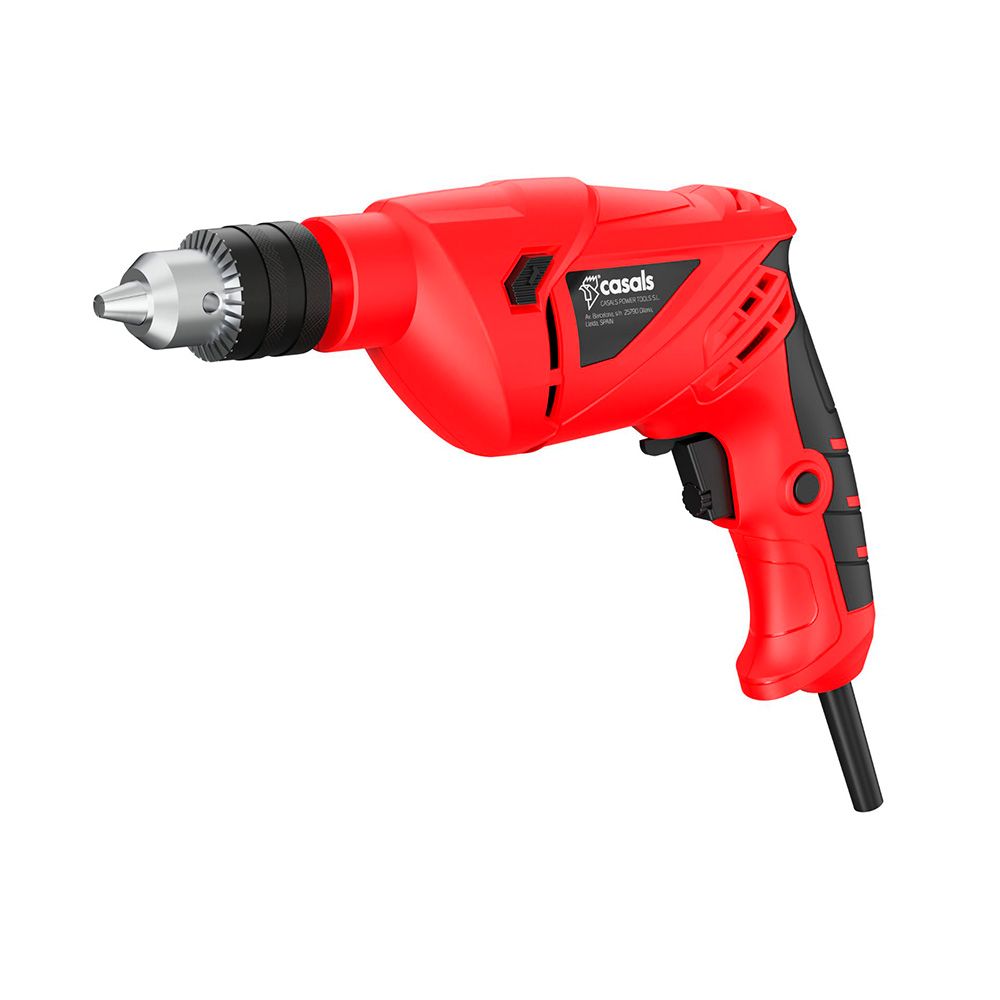 TALADRO PERCUTOR ATORNILLADOR 500W CON CABLE DE 1,8 m