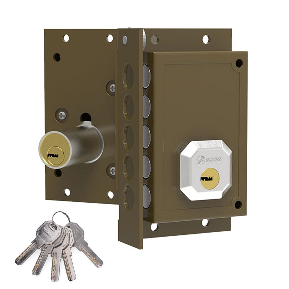 CERRADURA, SOBREPONER, MODELO C-C922I, SIN TIRADOR, MANO IZQUIERDA