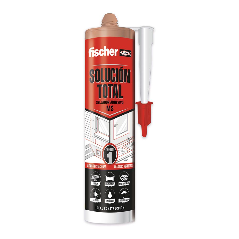 MS SELLANTE ADHESIVO MARRON 290 ml