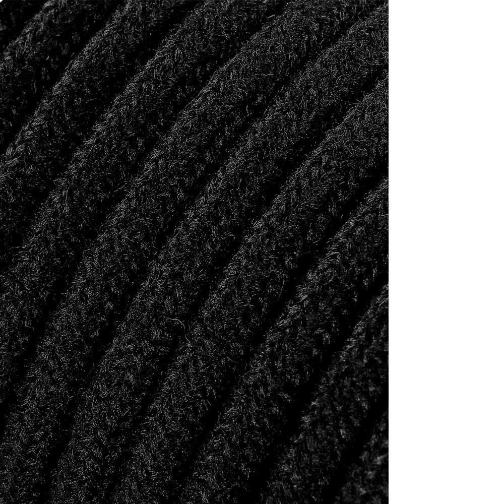 CARRETE CABLE CORDÓN TUBULAR H03VV-F 2 x 0,75 mm² NEGRO, 5 m
