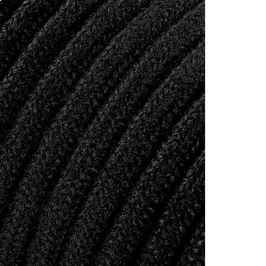 CARRETE CABLE CORDÓN TUBULAR H03VV-F 2 x 0,75 mm² NEGRO, 5 m