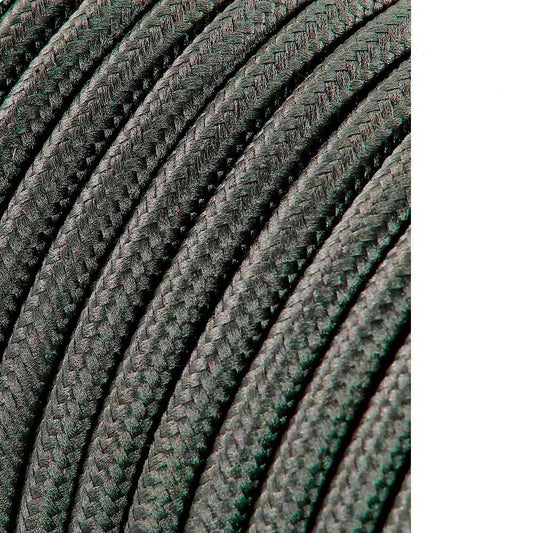 CARRETE CABLE CORDÓN TUBULAR H03VV-F 2 x 0,75 mm² GRIS OSCURO, 5 m