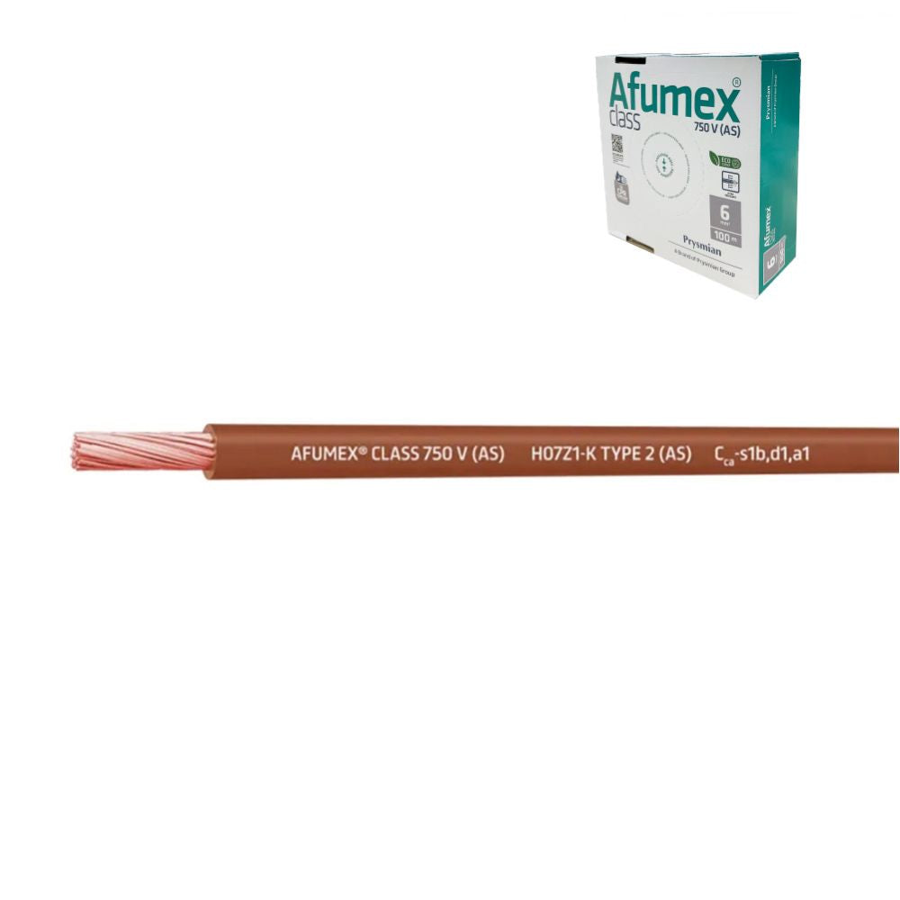 CABLECILLO H07Z1-K(AS) 1,5 mm² MARRON EURO/m
