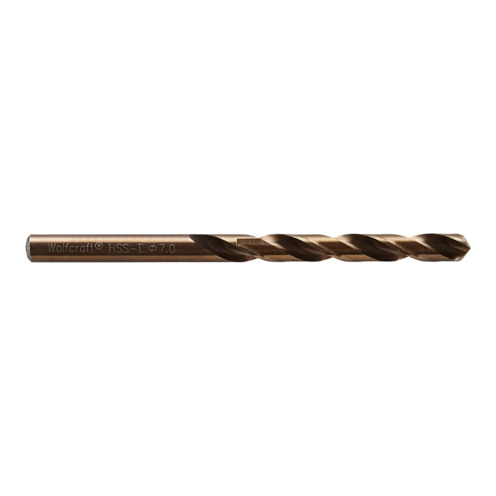 BROCA PARA METAL HSS COBALTO RECTIFICADA, Ø7,00 x 109 mm