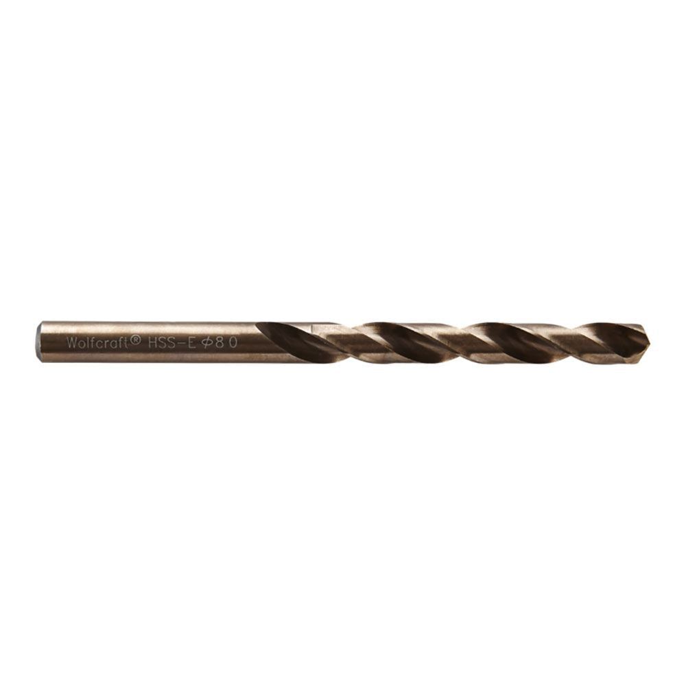 BROCA PARA METAL HSS COBALTO RECTIFICADA, Ø8,00 x 117 mm
