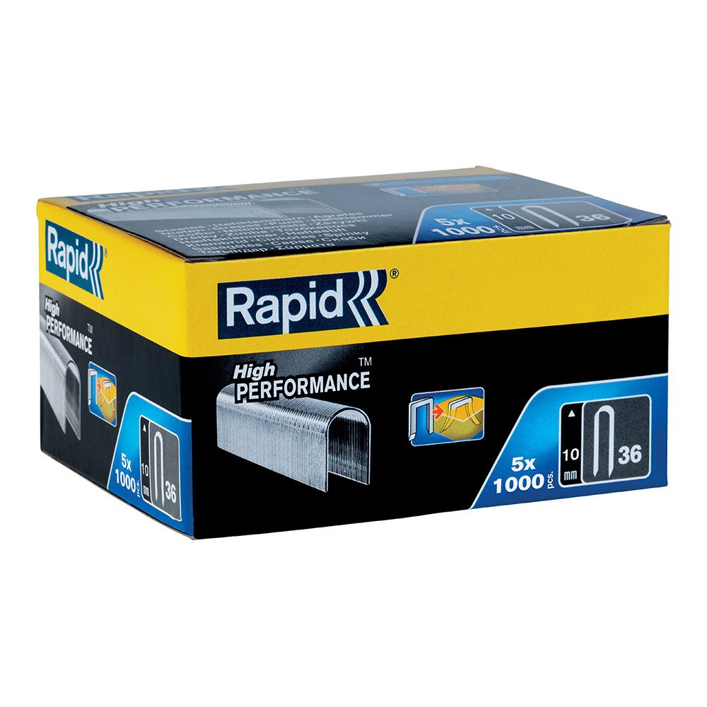 GRAPAS PARA CABLE 36 10 mm. 5 x 1000 uds, 5000 uds
