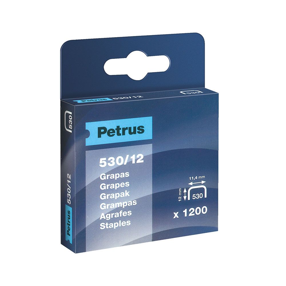 GRAPAS MOD. 530/12 mm, 1200 uds