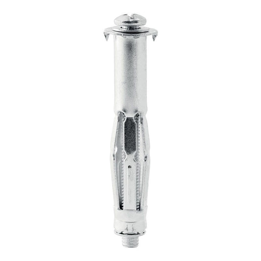 TACO DE EXPANSIÓN METÁLICO Ø13 x 65 TORNILLO M6 x 75, BLÍSTER 10 uds