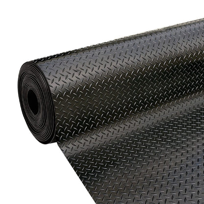 ALFOMBRA CAUCHO-GOMA DIAMANTES 1 x 10 m