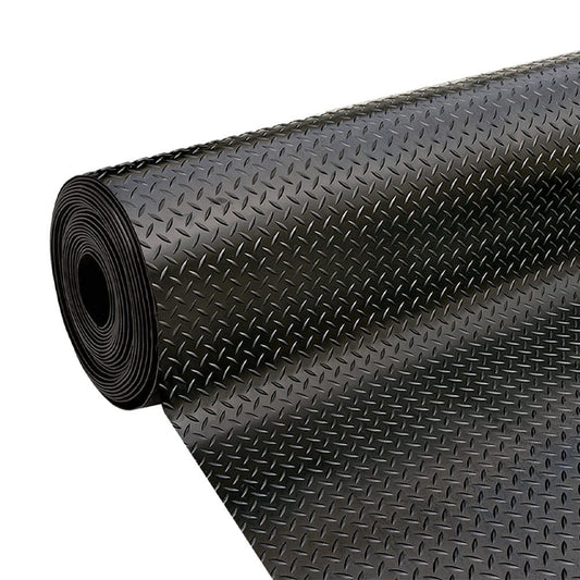 ALFOMBRA CAUCHO-GOMA DIAMANTES 1,2 x 10 m