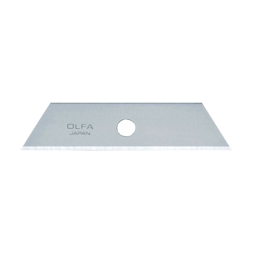 JUEGO DE 5 CUCHILLAS SKB-2/5B TRAPEZOIDALES PLATEADAS 17,5 mm