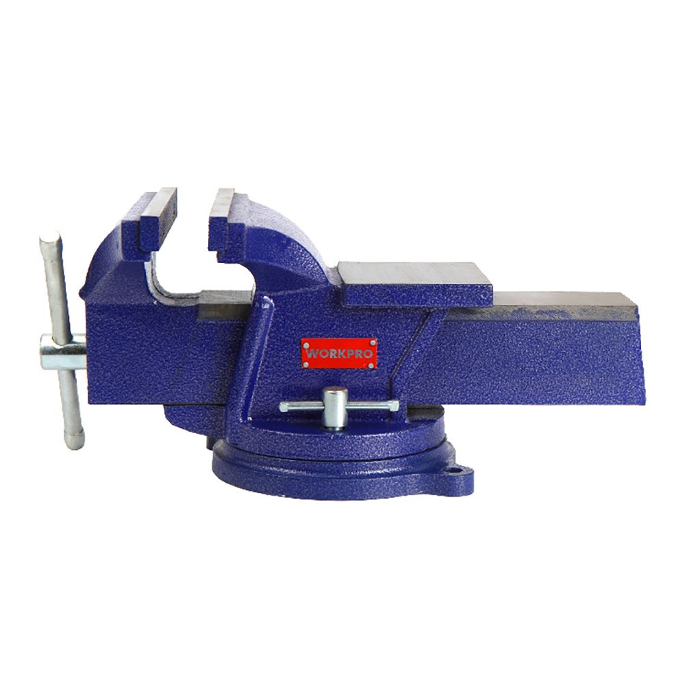 TORNILLO DE BANCO, BASE 360° , 100 mm