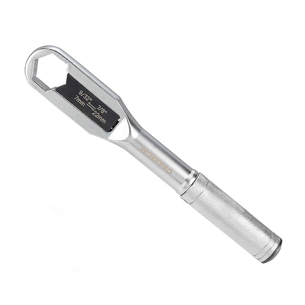LLAVE AJUSTABLE UNIVERSAL, MÉTRICA Y SAE, 7 - 22 mm
