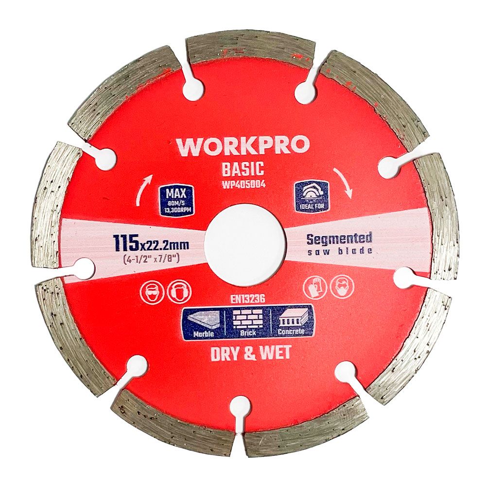 DISCO DIAMANTADO SEGMENTADO BASIC Ø115 x 22,2 mm
