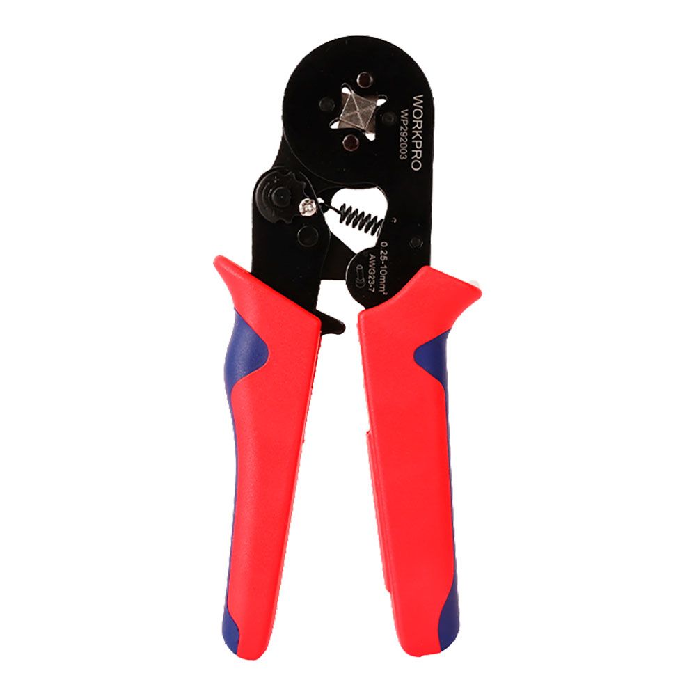 CRIMPADORA PUNTERAS ELECTRICAS, PRENSADO CUADRADO 175 mm, 0,25 - 10,00 mm²