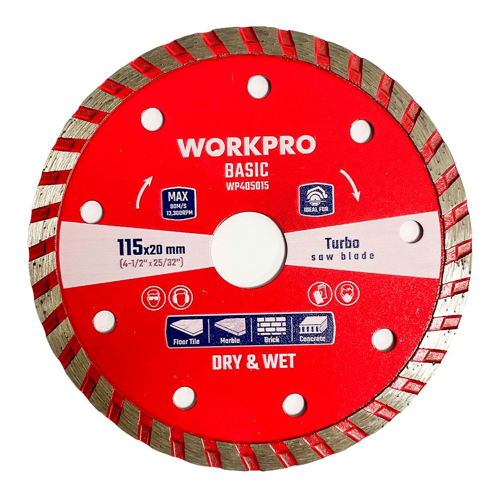 DISCO DIAMANTADO CONTINUO TURBO BASIC,  Ø115 x 20 mm
