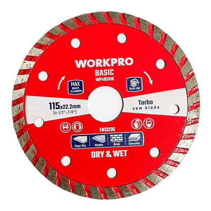 DISCO DIAMANTADO CONTINUO TURBO BASIC Ø115 x 22,2 mm