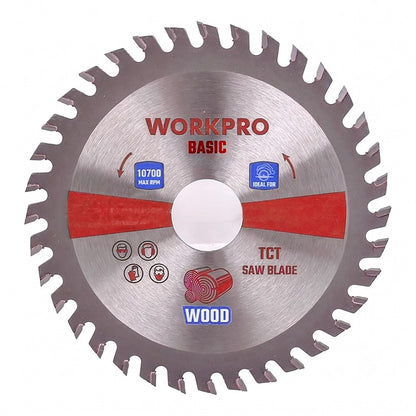 DISCO DE SIERRA CIRCULAR TCT PARA MADERA, BASIC, Ø125 x 22,2 mm x 36 DIENTES