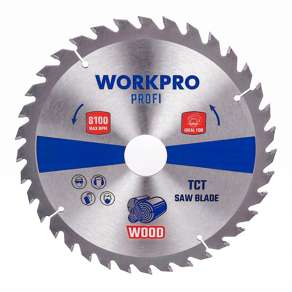 DISCO DE SIERRA CIRCULAR TCT PARA MADERA, PROFI, Ø150 x 22,2 mm x 48 DIENTES