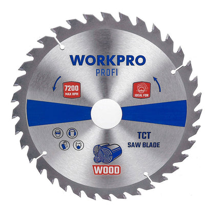 DISCO DE SIERRA CIRCULAR TCT PARA MADERA, PROFI, Ø185 x 20 mm x 48 DIENTES