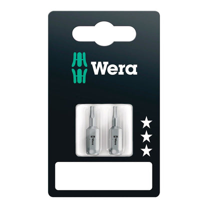 PUNTAS HEX-PLUS 2,5 x 25 mm, 2 uds