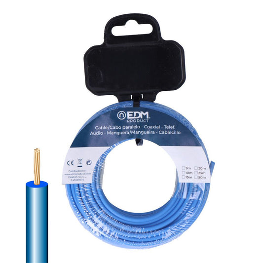 CARRETE CABLECILLO H07Z1-K 6,00 mm² AZUL, 5 m