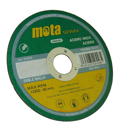DISCO CORTE ACERO INOX Ø115 x 1,6 x 22,23 mm