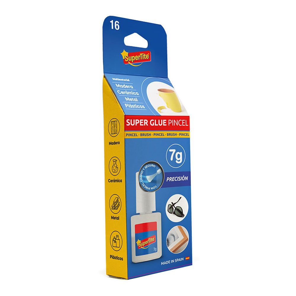ADHESIVO INSTANTÁNEO PINCEL BLISTER 7 g