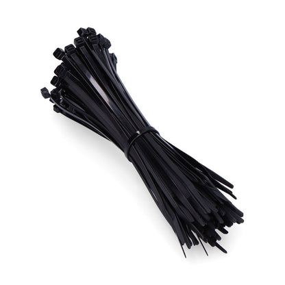 BRIDAS, NYLON, UBN, NEGRO, 120 x 2,5 mm, BLISTER, 100 uds