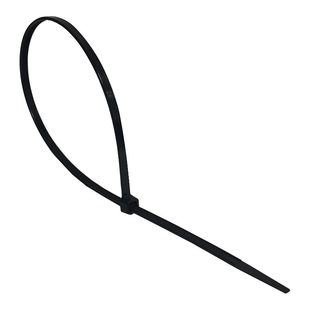 BRIDAS, NYLON, NEGRO, 300 x 4,8 mm, BLISTER, 100 uds