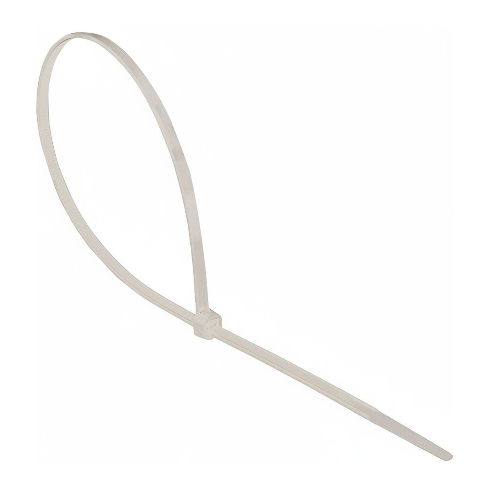 BRIDAS, NYLON, NATURAL, 370 x 4,8 mm, BLISTER, 100 uds