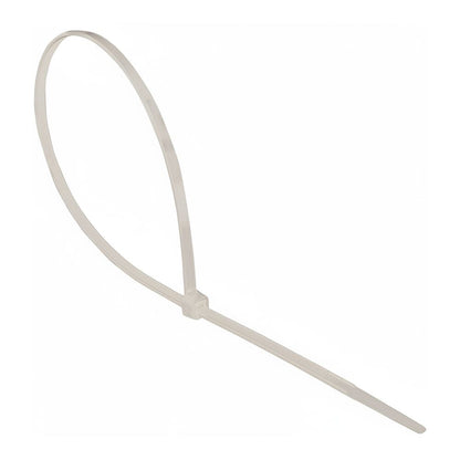 BRIDAS, NYLON, NATURAL, 370 x 4,8 mm, BLISTER, 100 uds