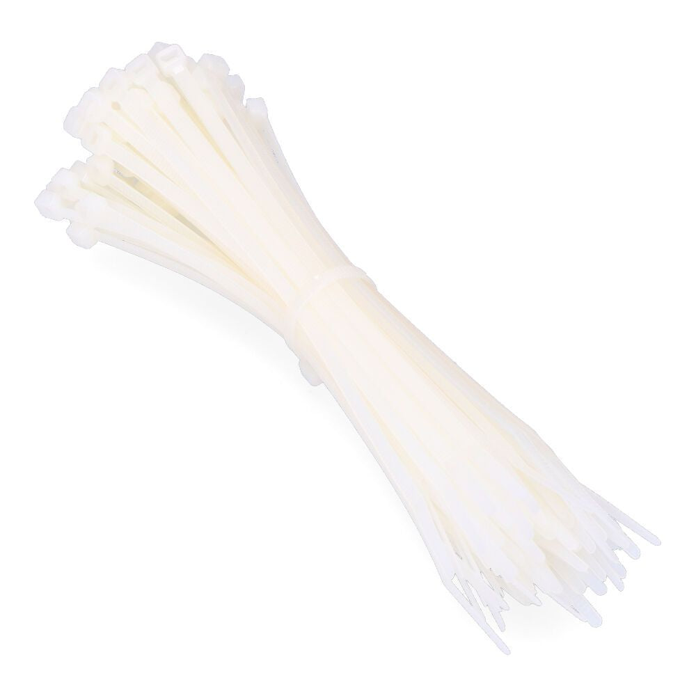 BRIDAS, NYLON, ALTA CALIDAD, NATURAL, 203 x 4,6 mm, BOLSA, 100 uds