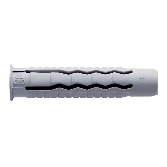 TACO NYLON 4 EXPANSIONES, GL, Ø8 x 40 mm, BOTE 500 uds