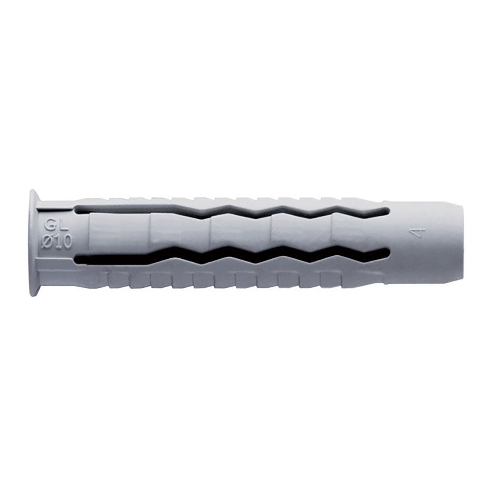TACO NYLON 4 EXPANSIONES, GL, Ø10 x 50 mm, CAJA 75 uds