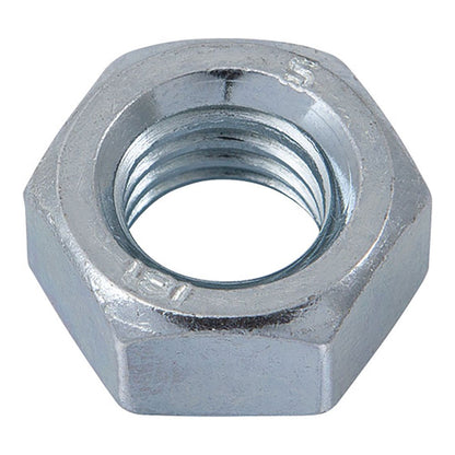 TUERCA HEXAGONAL DIN-934, ZINCADA CR-3, M-6, CAJA 500 uds