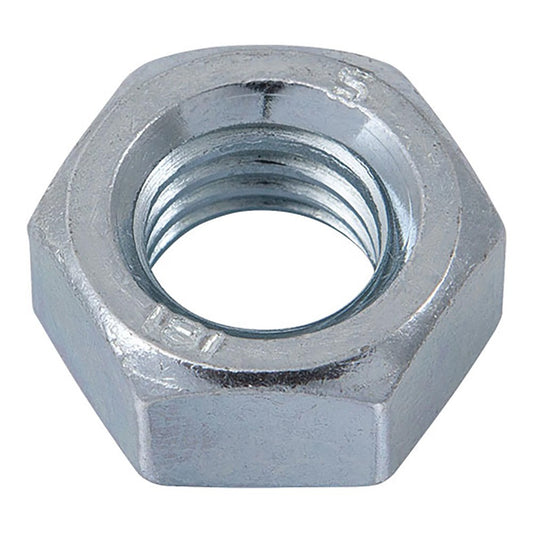 TUERCA HEXAGONAL DIN-934, ZINCADA CR-3, M-8, CAJA 250 uds